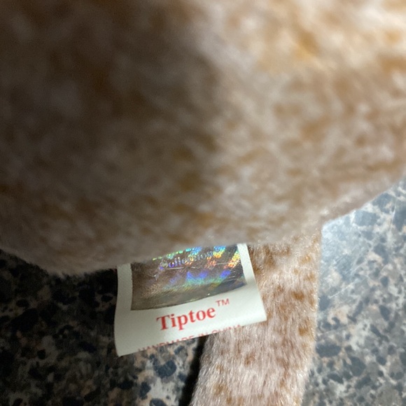 Ty Beanie Babies Baby Tiptoe the Mouse Rare Vintage Collectible Plush Gift Cute - Picture 5 of 6